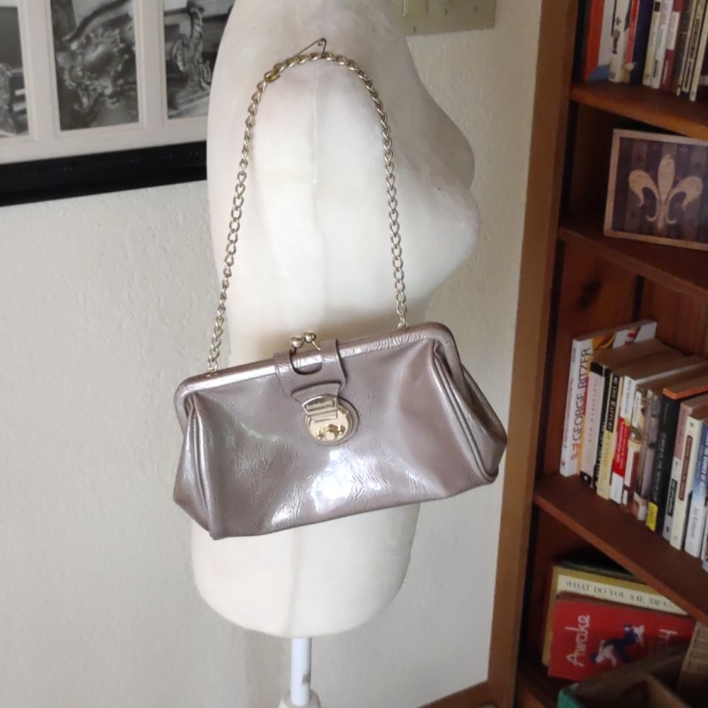 Liz claiborne grey purse